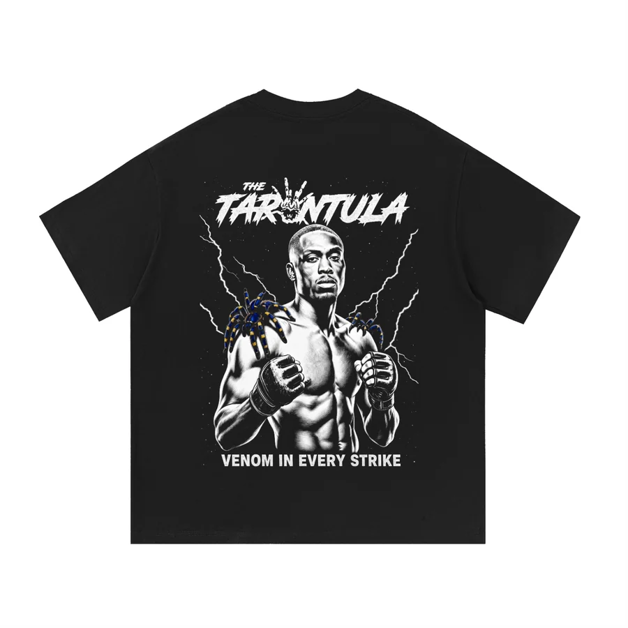 Calm Is Deadly Portrait Tee — portrait back print, VENOM IN EVERY STRIKE